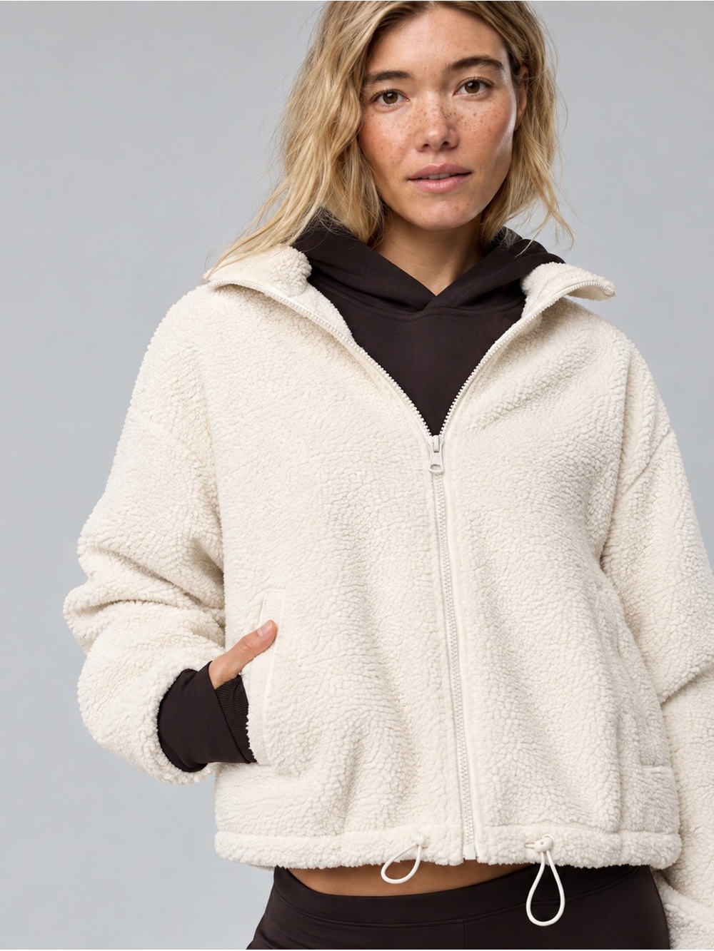 OFFLINE by Aerie Fluff Love Full Zip Jacket large